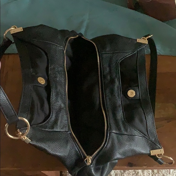 Black leather purse - Picture 2 of 3